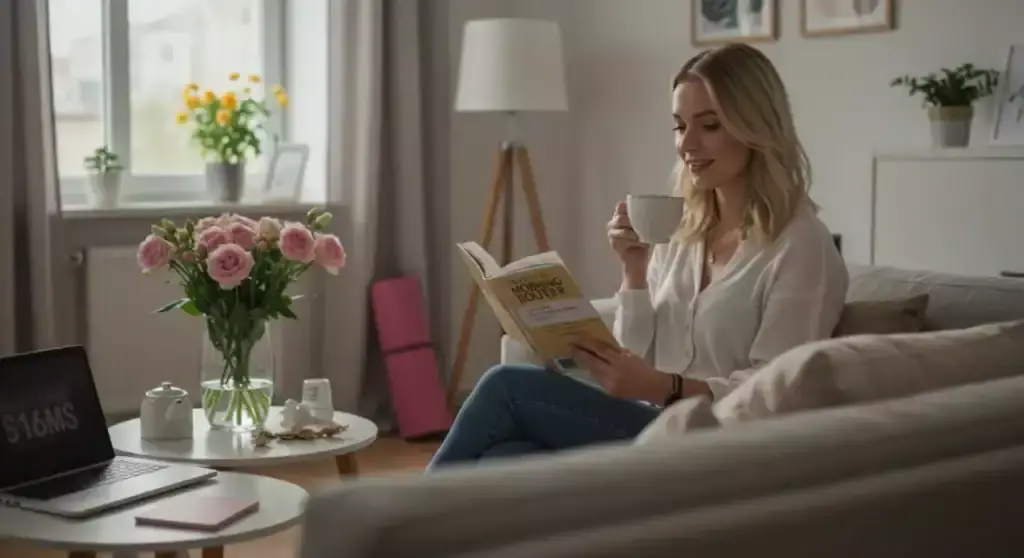 Woman reading