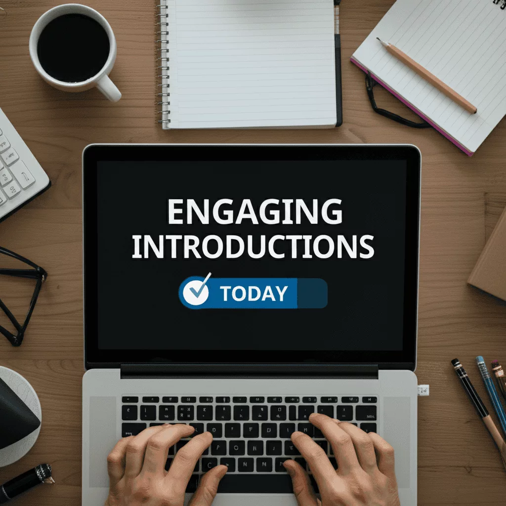 Engaging introductions today